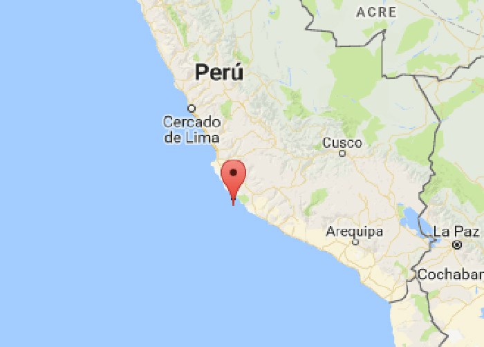 El sismo se registró horas después que un temblor de Chile se sintiera también en la ciudad peruana de Tacna.