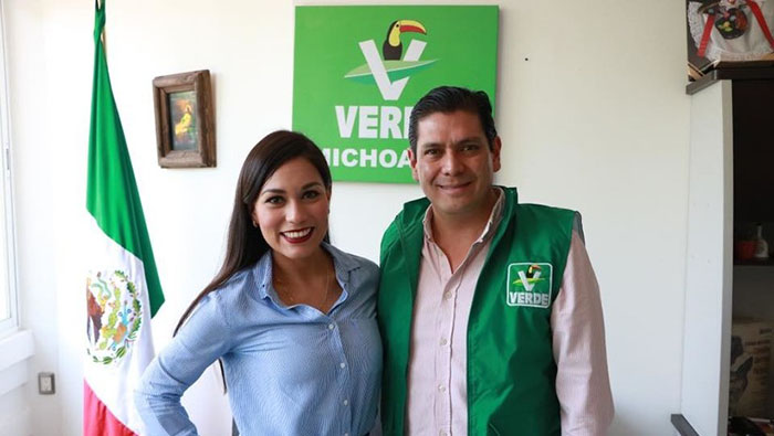 Barajas había sido presentada para la candidatura a diputada en el Congreso local de Michoacán por el municipio de Múgica, representando al PVEM.