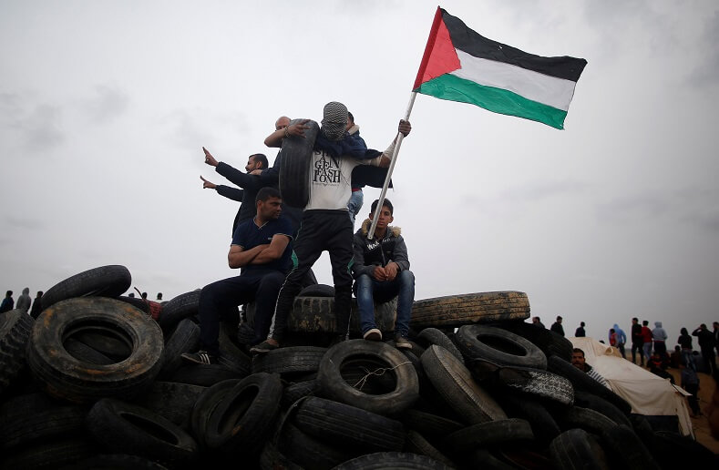 The Great March of Return began on March 30. Seventeen unarmed Palestinians were killed by sniper fire.