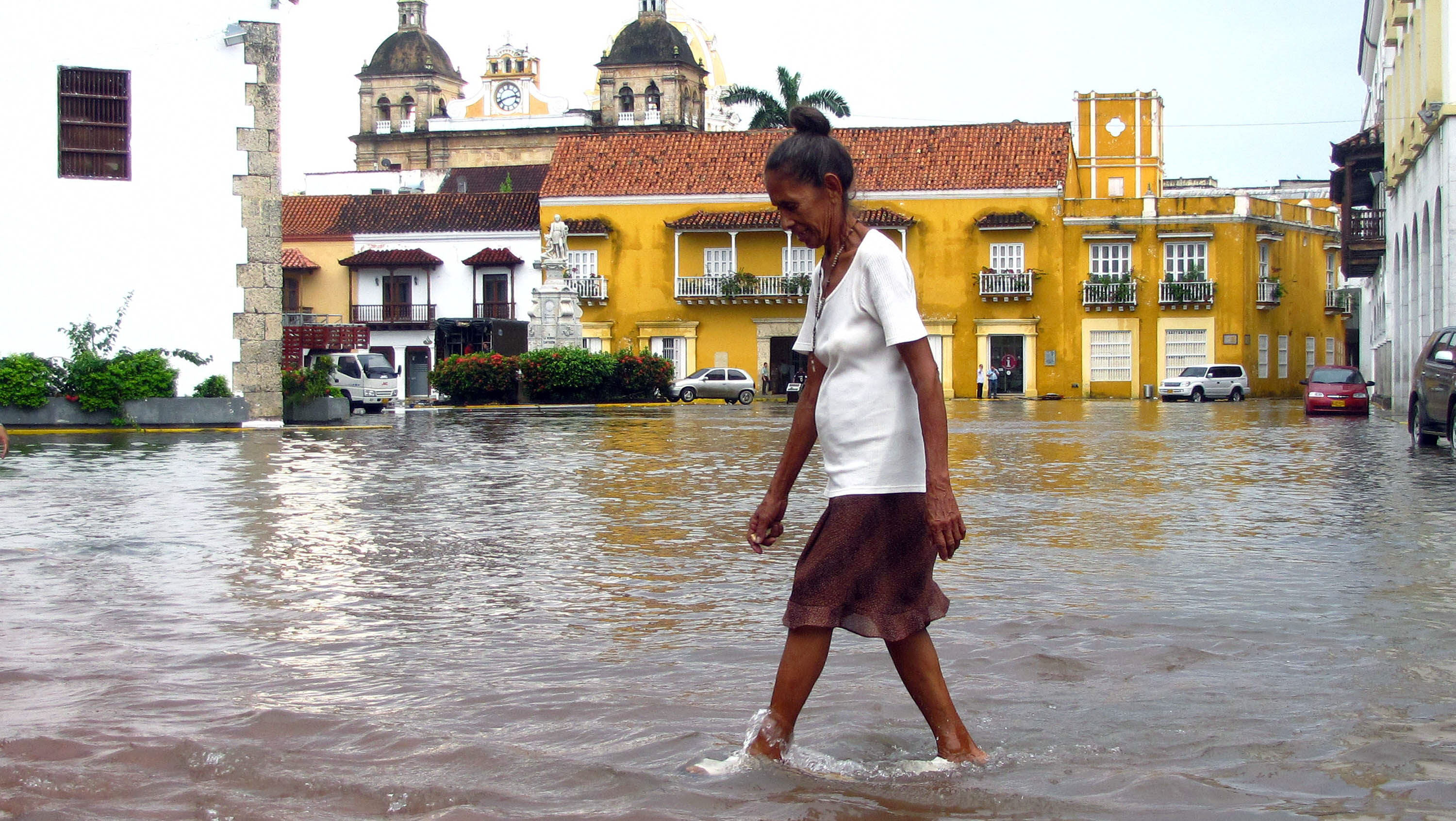 Las lluvias en este país suramericano se producen por el efecto La Niña y el cambio climático.
