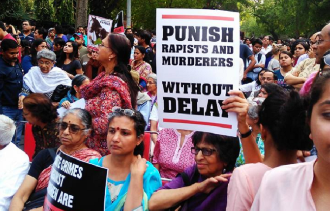 Thousands took to streets in India's capital, New Delhi, denouncing the rape of Asifa and government's inaction.