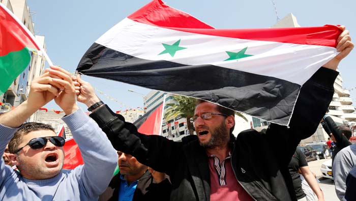 En varios países se han solidarizado con el pueblo sirio ante el ataque.