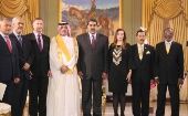 El presidente venezolano recibió los honores de países con los que mantiene altas relaciones bilaterales. 