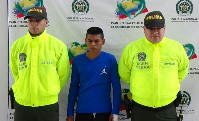 Vincent Canticus Pascal (C), alias 'Brayan,' is accused of orchestrating bombings along the border.