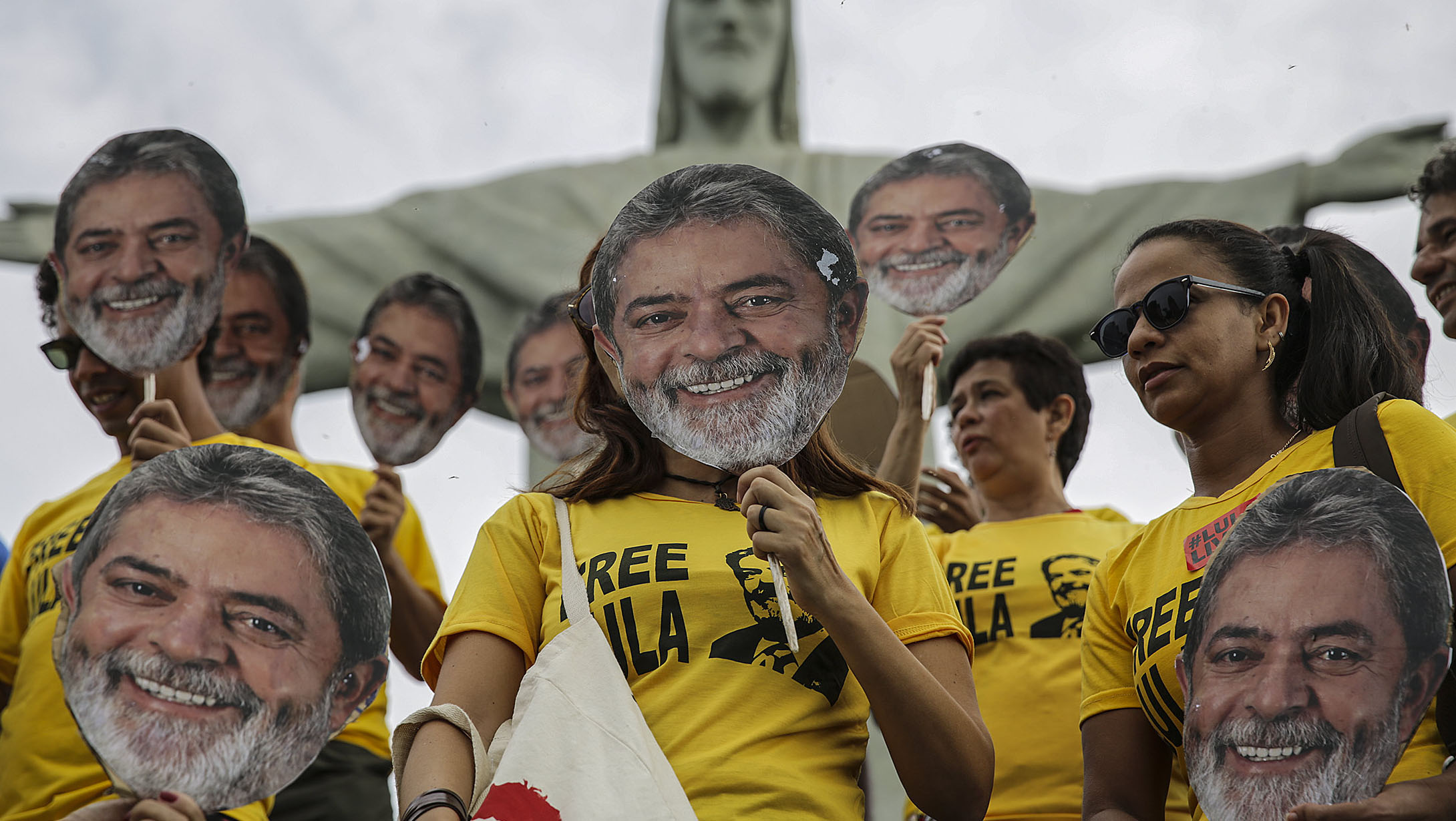 El líder brasileño pidió a quienes lo apoyan que sigan en la lucha contra la injusticia en Brasil.