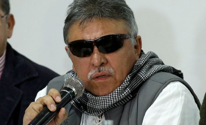 Jesus Santrich is a congressman for the Revolutionary Alternative Forces of the Commons.