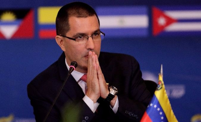 Arreaza said the United States has historically been documented violating human rights.