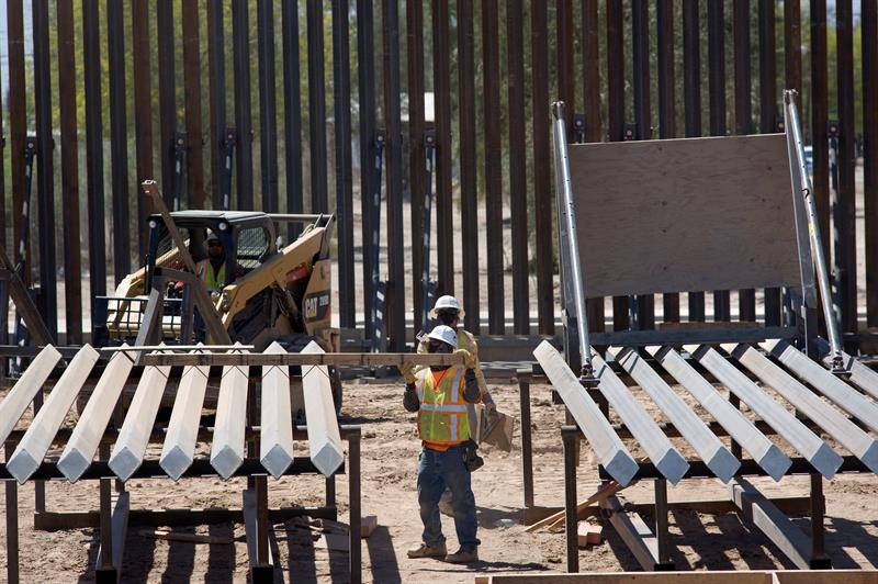 El Congreso estadounidense aprobó 1.600 millones para la construcción de muro fronterizo.