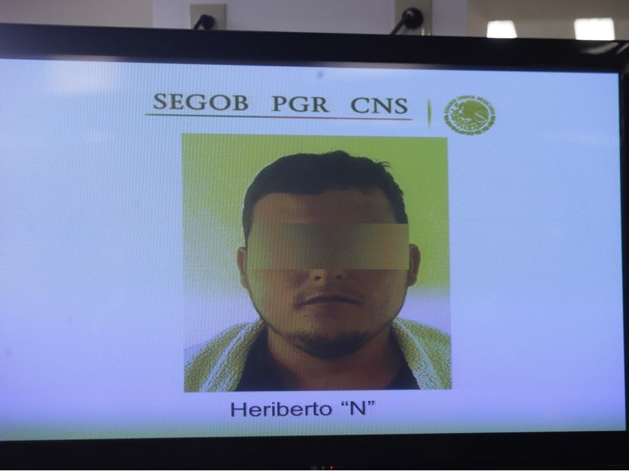 Heriberto Picos Barraza fue capturado el lunes en un domicilio ubicado en la colonia Pedregal de Santa Julia, en la ciudad de Tijuana (Baja California).