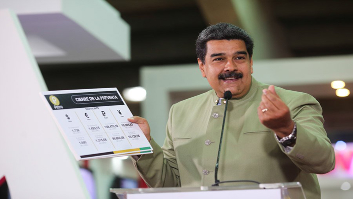 El mandatario reiteró que con la criptomoneda venezolana lograrán fortalecer la economía del país.