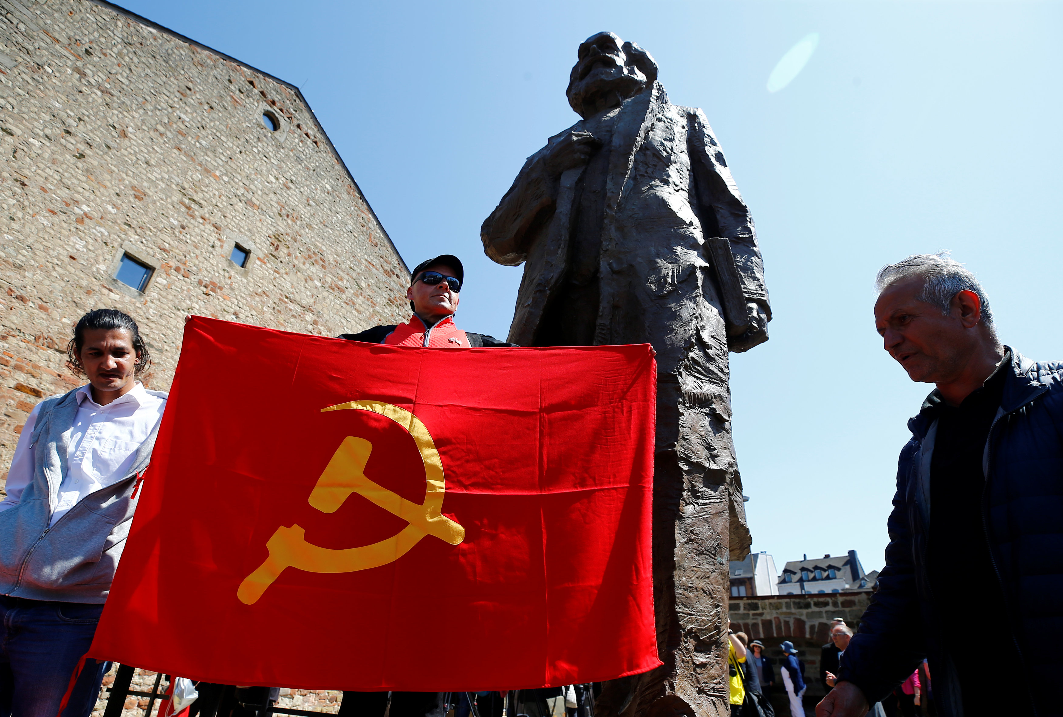 Marx escribió junto a Friedrich Engels el Manifiesto Comunista, publicado en 1948.