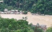 En Puerto Valdivia el agua inundó el centro de salud, una escuela y varias casas.