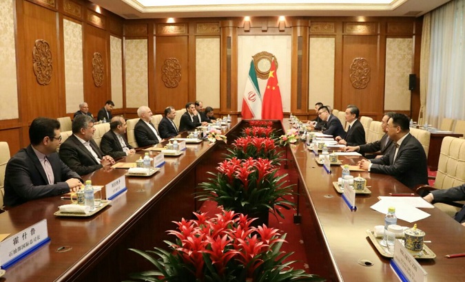 Iran's Foreign Minister Javad Zarif held a meeting with Chinese officials in Beijing to discuss the nuclear accord.