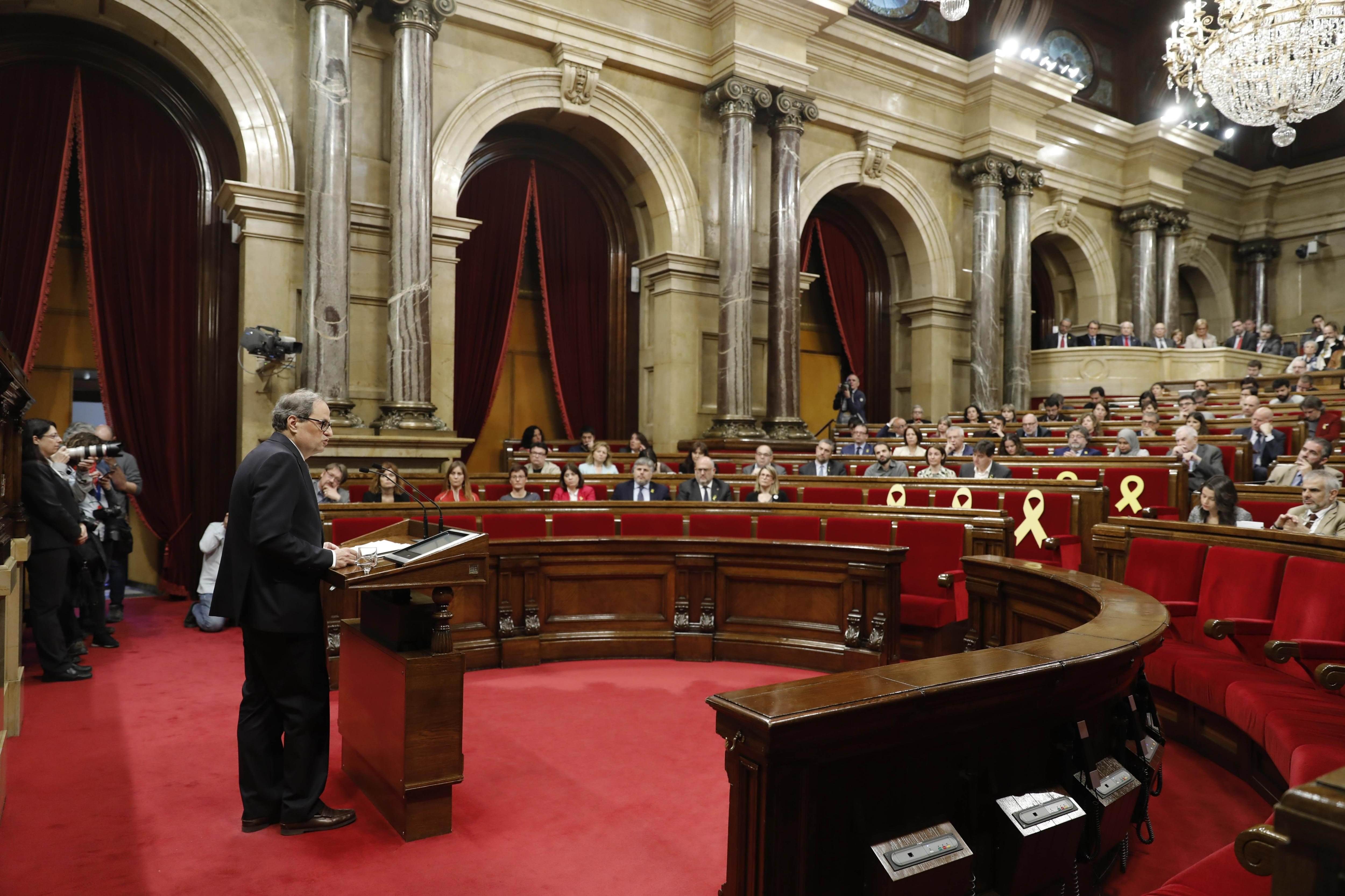 Quim Torra fue elegido el lunes 14 de mayo como presidente del Gobierno catalán.