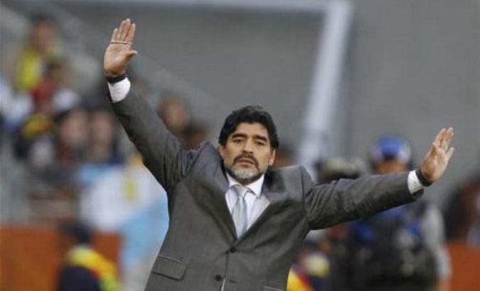 Diego Maradona gained international attention after allegedly punching the ball into the goal to win the 1987 World Cup.