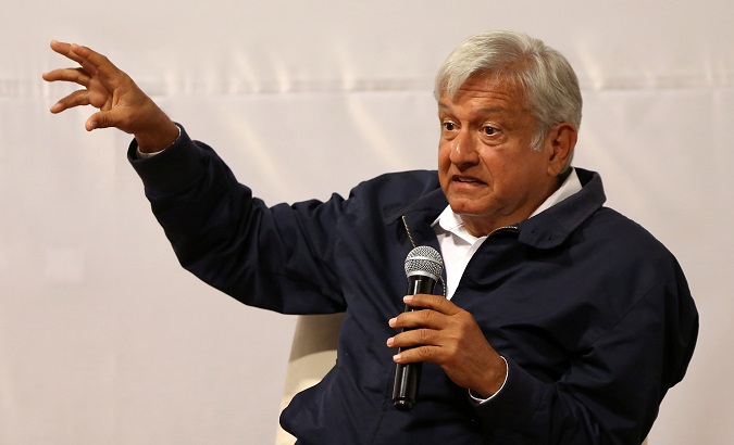 Among the candidates is leftist Andres Manuel Lopez Obrador, who registered 46 percent support in the latest Bloomberg poll.