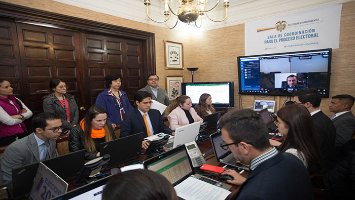 Desde este lunes, la Cancillería colombiana inició con el monitoreo de las votaciones en el exterior.