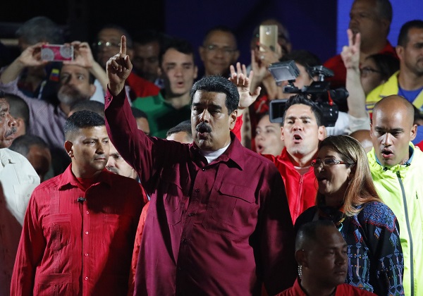 Venezuela's incumbent President Nicolas Maduro has been re-elected to serve a second six-year term.