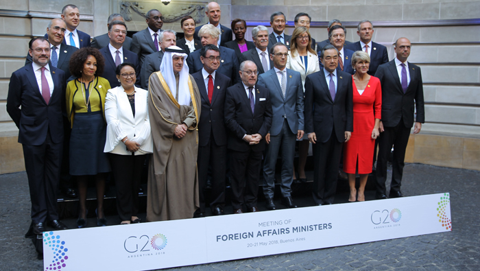 La reunión de cancilleres del G20 estuvo marcada por la política económica de EE.UU.