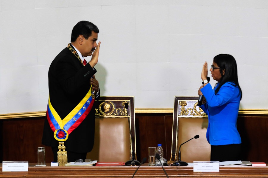Presidente Maduro se juramenta ante Asamblea Nacional Constituyente de Venezuela