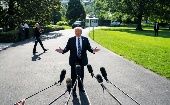 "El muro es necesario como parte de cualquier posible acuerdo", aseveró Trump.
