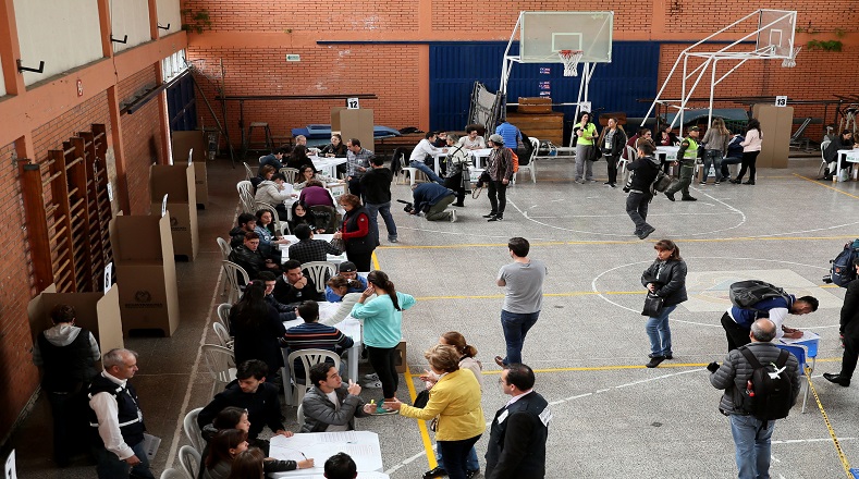 Los centros electorales de toda Colombia abrieron sus puertas a las 08H00 (hora local) para estas elecciones presidenciales 2018. 
