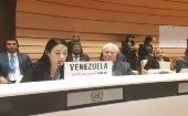 En la 71 Asamblea Mundial de la Salud en Ginebra, la viceministra de Venezuela denunció el bloqueo económico de EE.UU. que impide el ingreso de medicamentos, entre otros insumos básicos para el país.
