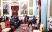 El mandatario venezolano sostuvo un encuentro con el presidente de Copei Pedro Pablo Fernández.