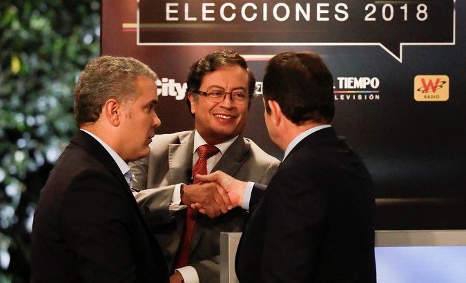 Candidates Petro and Duque seek alliances ahead of June 17 vote.