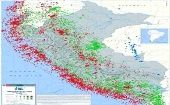 Actividad sísmica del Perú desde 1960 - 2017