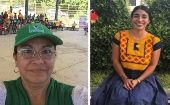 Mexican candidates Juana Irais Maldonado (L) and Pamela Teran (R) were found murdered on June 2, 2018.