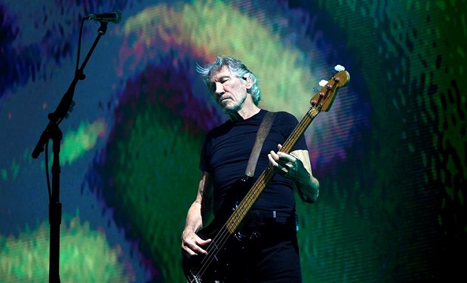 Roger Waters performing in Zurich, Switzerland, May 28, 2018.