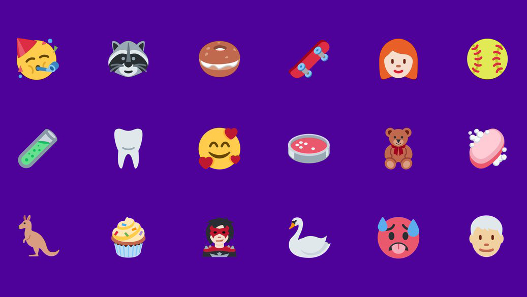 Los nuevos emojis estarán disponibles entre junio y agosto de esta año en Facebook, Twitter, EmojiOne y Microsotf.