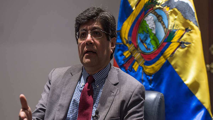 El nuevo titular del Ministerio de Relaciones Exteriores y Movilidad Humana fue embajador de Ecuador ante la Organización de Estados Americanos (OEA) en 2017.