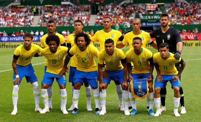 Brazil's national football team.