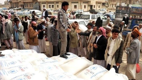 Around two-thirds of Yemen's population of 27 million rely on aid.