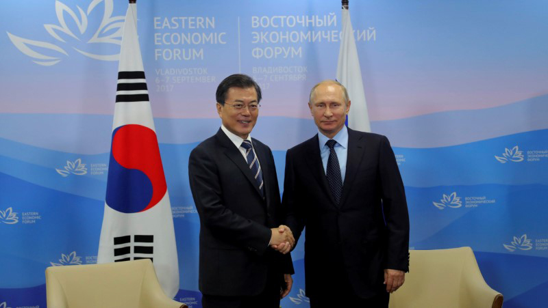 En la reunión se tratará el tema de una cooperación trilateral entre Corea del Sur, Corea del Norte y Rusia.
