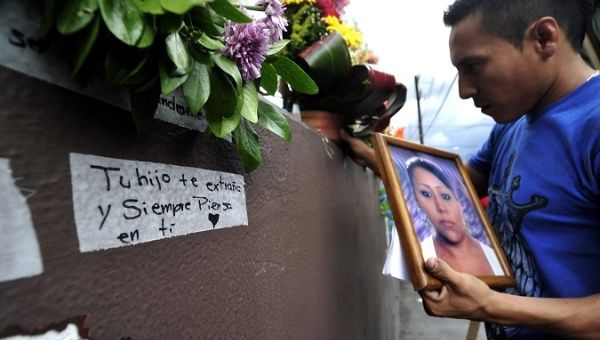 Mexico's National Citizen Observatory predicts that the rate of femicide will increase by 15 percent.