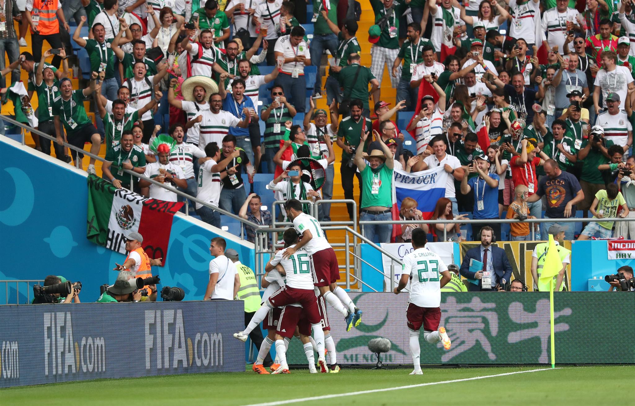 Tras este resultado, México se pone a la cabeza del Grupo F con 6 puntos