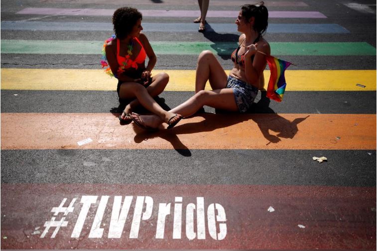 In Israel, tens of thousands attended the lesbian, gay, bisexual and transgender parade in Tel Aviv on June 8, 2018. Monitors acclaimed the event as the largest of its kind in the deeply conservative Middle East.