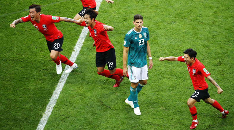 La eliminación de Alemania en primera ronda del Mundial Rusia 2018 es una de las sorpresas de la competición
