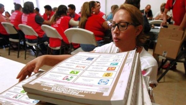 The results of the Mexico election are expected to be available on Monday.