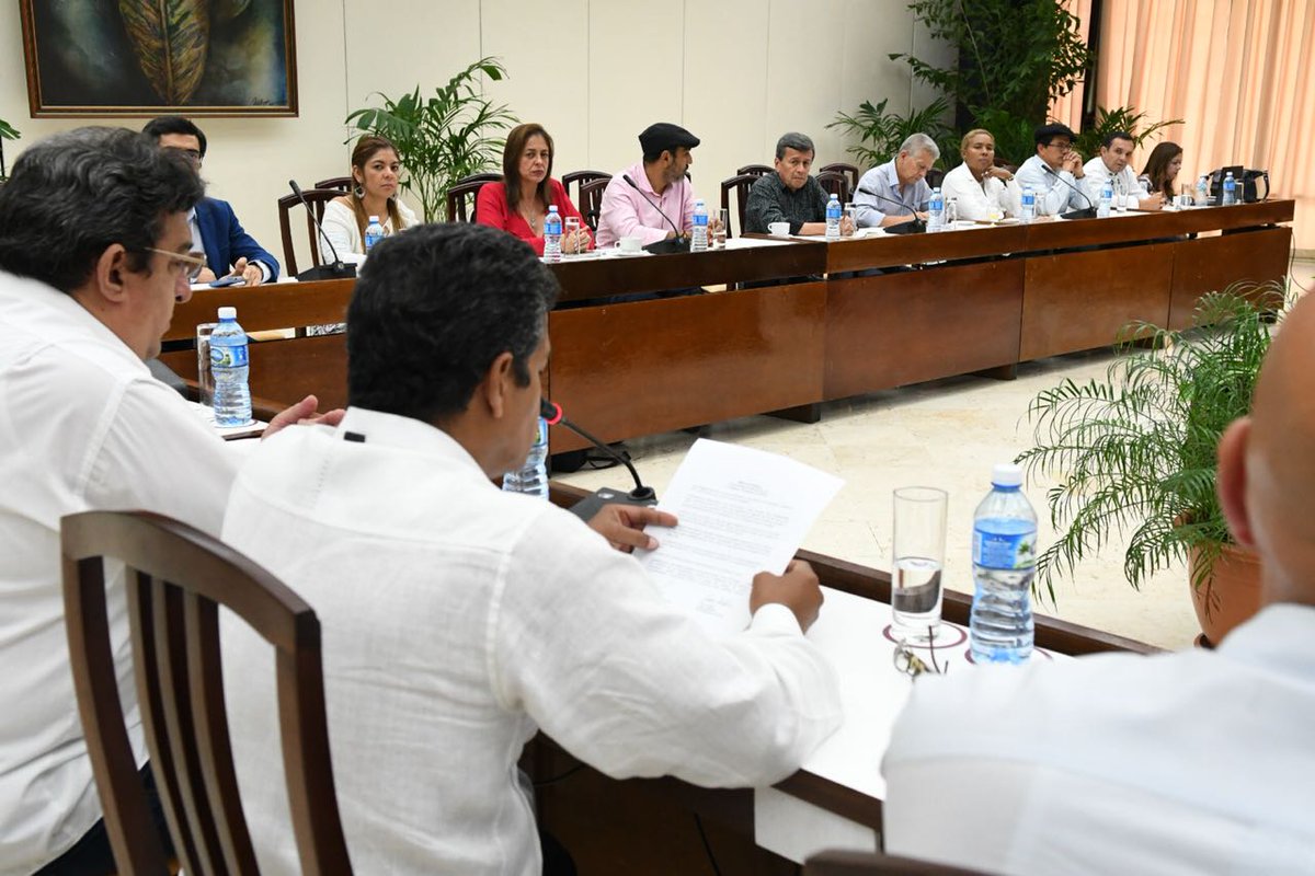 Las delegaciones del Gobierno colombiano y el ELN iniciarán este lunes el sexto ciclo del diálogo por la paz en La Habana, Cuba.