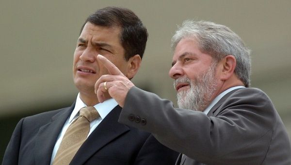 A Lula y a Rafael no solo los unen los mismos valores políticos, sino también una amistad de más de diez años.