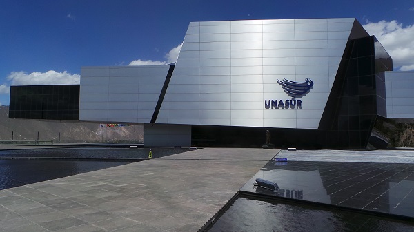 Moreno has offered Unasur's HQ to the Intercultural University of the Amawtay Wasi Indigenous Nationalities and Peoples.