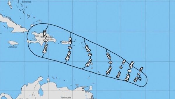 Tropical storm watch was also issued for Martinique, Guadeloupe, St. Martin, St. Barts, Barbados, St. Lucia, Saba and St. Eustatius.