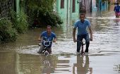 Many parts of the Dominican Republic are suffering from heavy flooding after the first storm of the 2018 hurricane season.