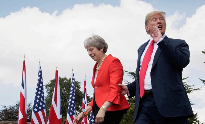 Trump (R) advises May to 