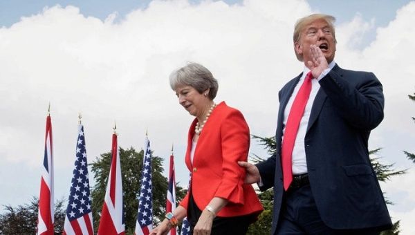 Trump (R) advises May to 