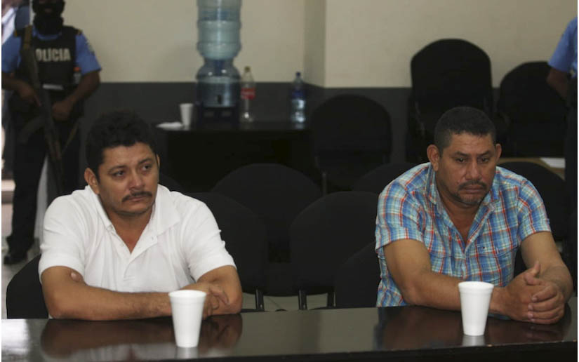 Pedro Mena Amador y Medardo Sequeira comparecerán ante el juzgado sexto de Managua el próximo 15 de agosto. Foto: